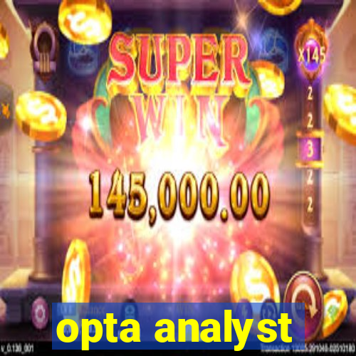 opta analyst